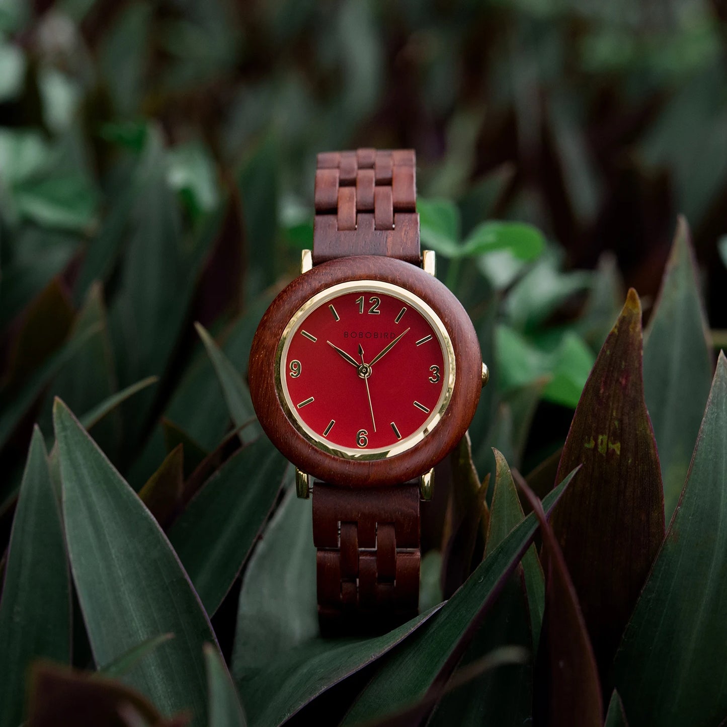 Wood Women’s Watch Simple Ladies Quartz Wristwatch Relógio Feminine