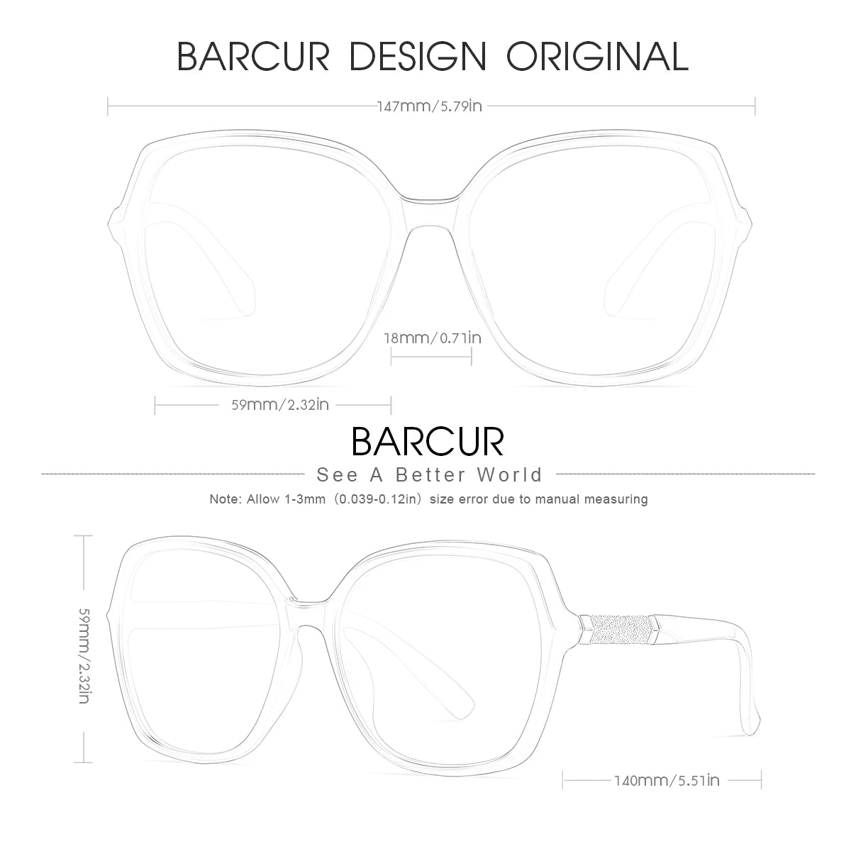 Designer Polarized Sunglasses For Women - Cat Eye Shaped UV400 Protection Gradient Lenses