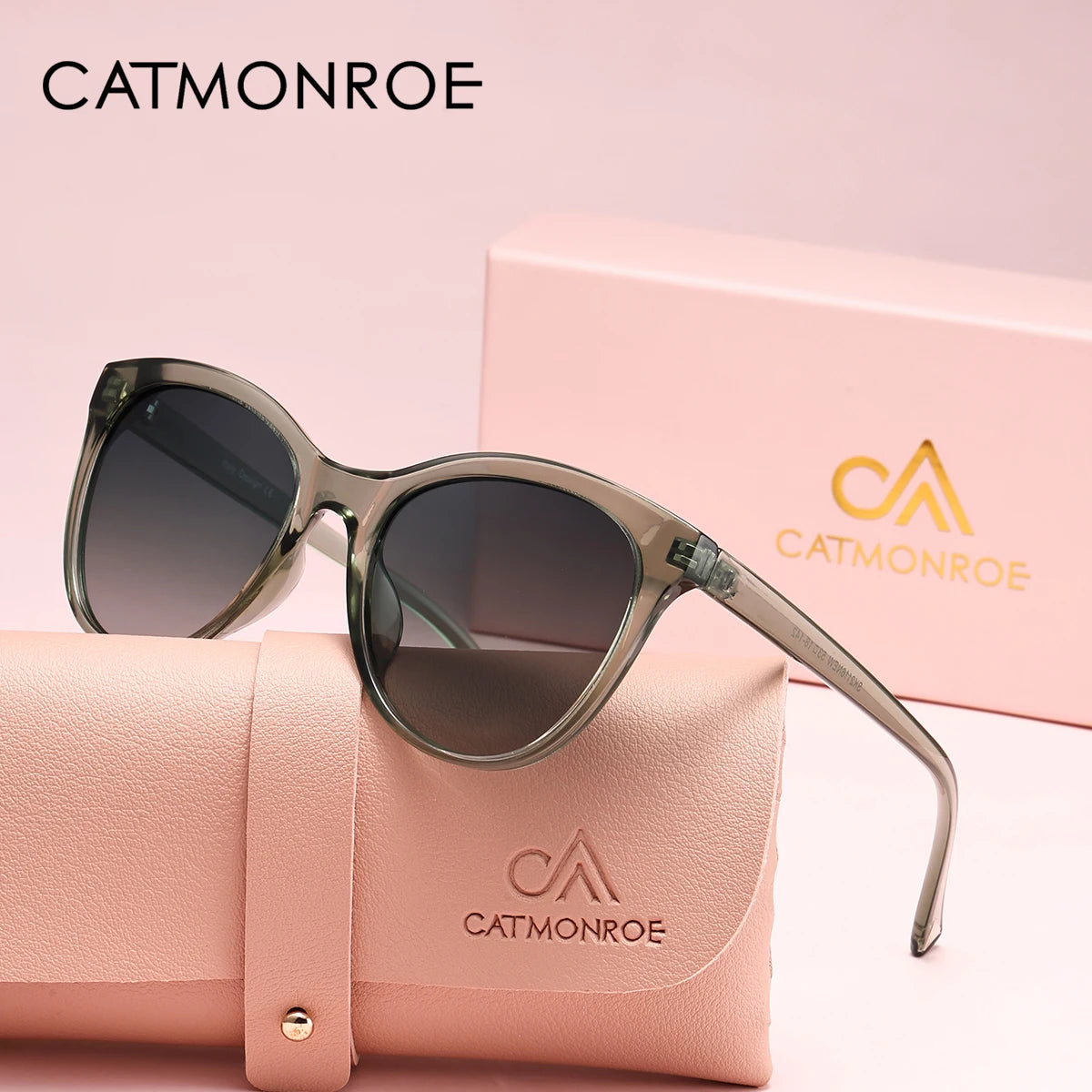 Women’s Cat Eye Style Sunglasses With Polarized Lenses And UV Sunlight Protection