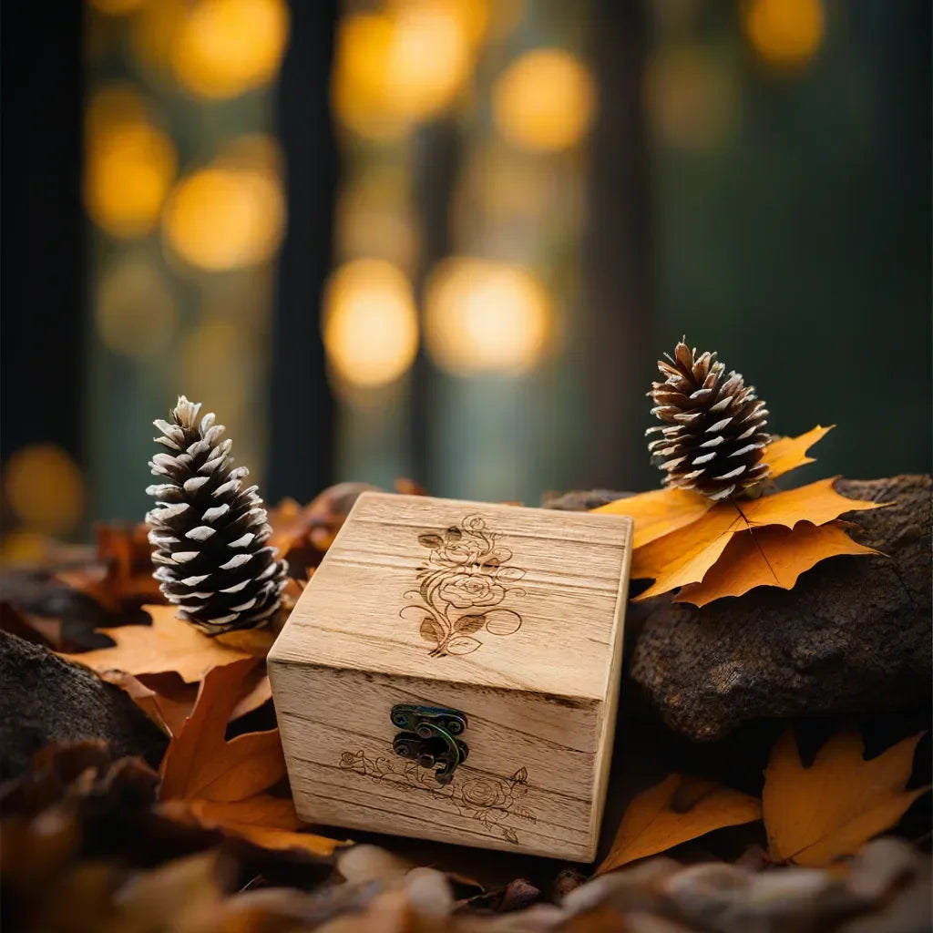 Women’s Gold Luxury Wooden Watch - Casual Fashion Wrist Watch For Women With Simulated Diamond Dial