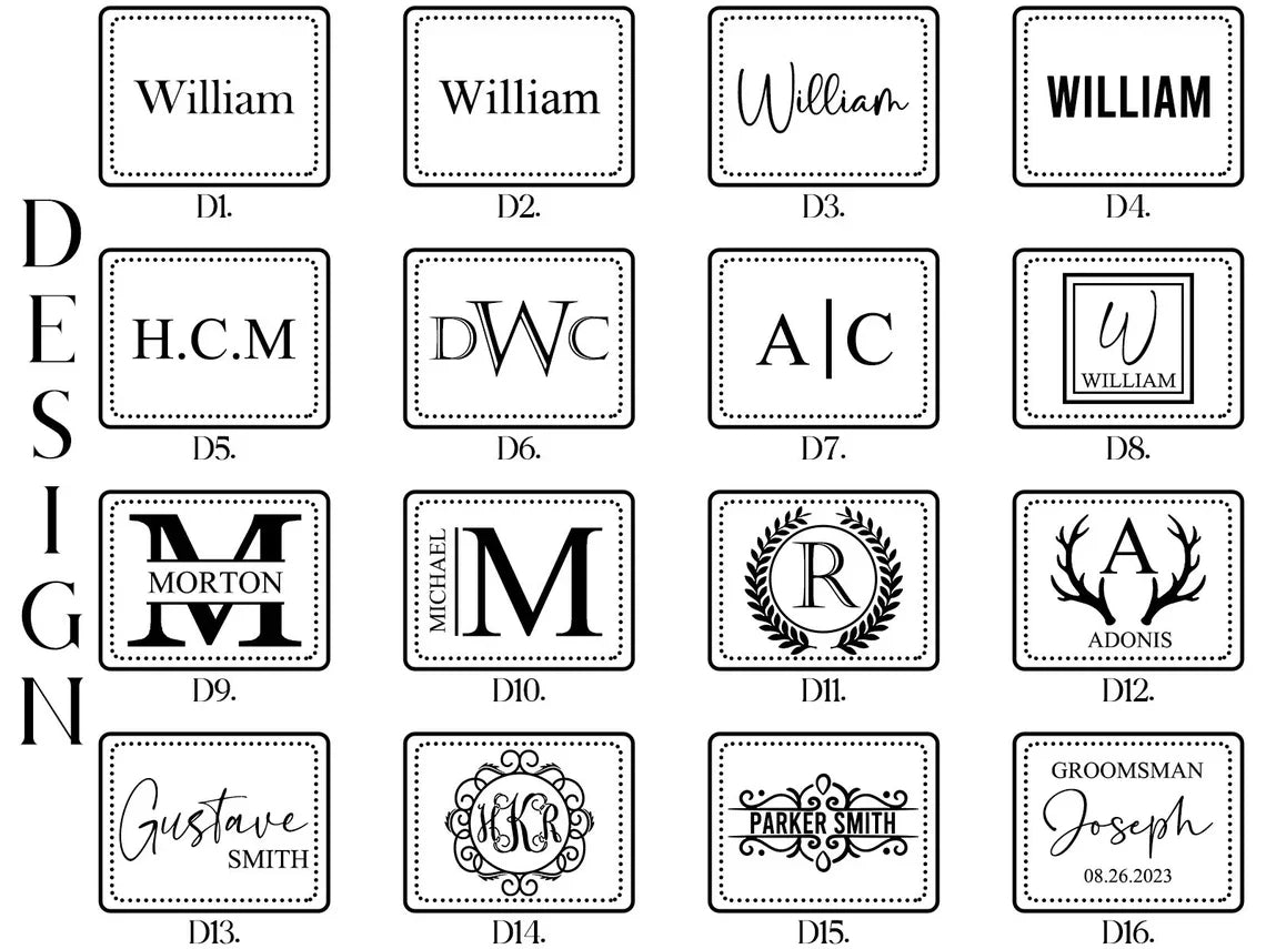 1/2/3-Slot Watch Roll Personalized Leather Travel Case - Custom Watch Case - Watch Storage Box