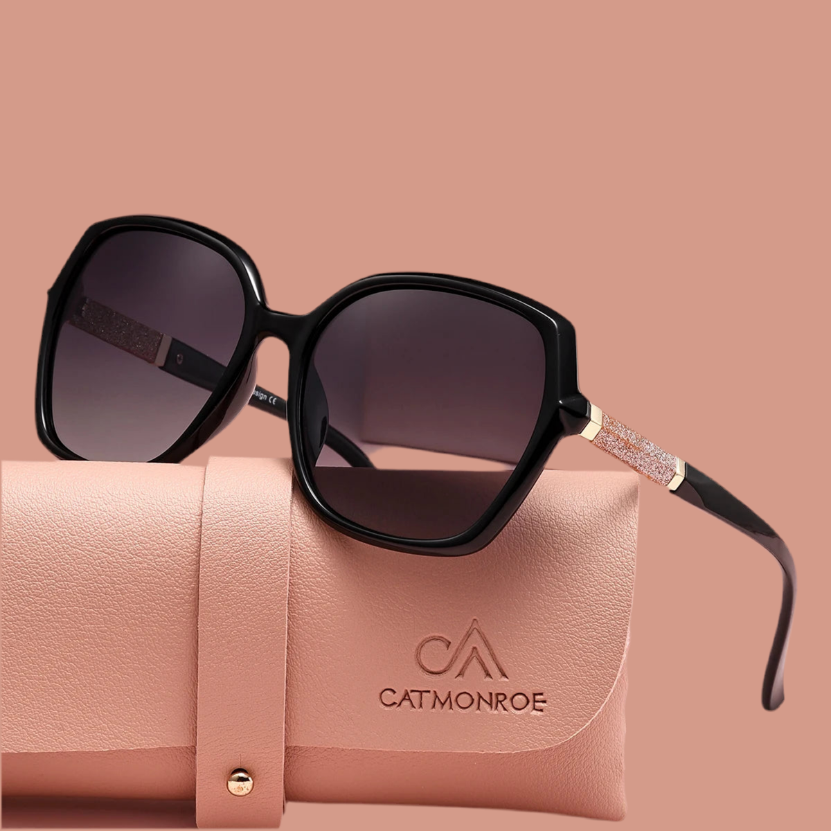 Women’s Luxury Polarized Sunglasses - Butterfly Fashion Frame UV400 Sun Protection