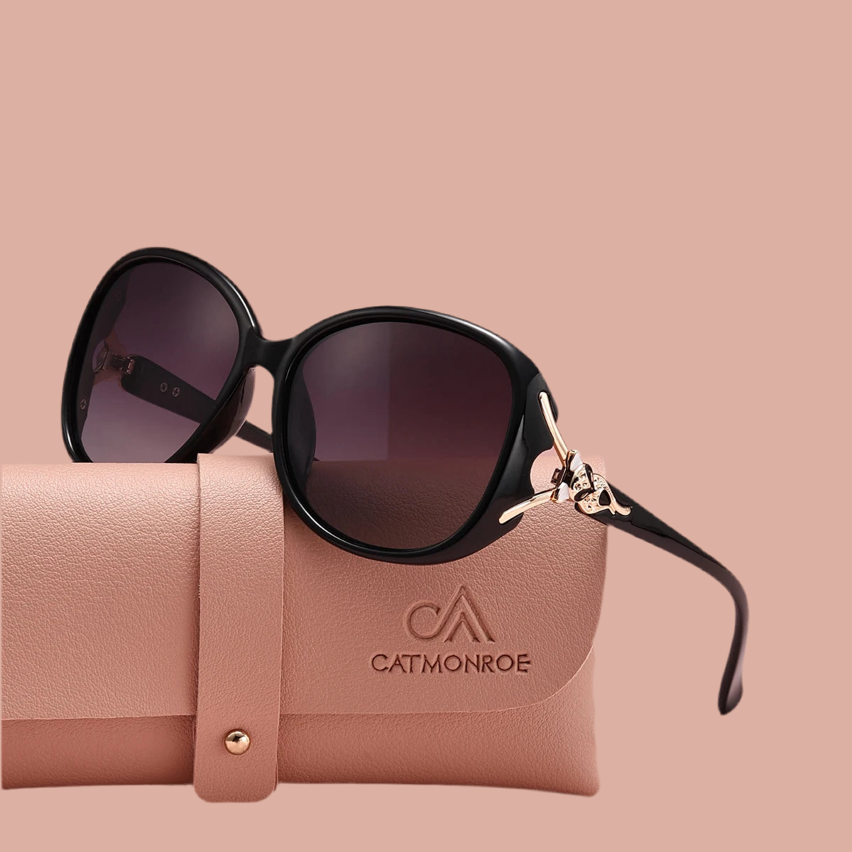 Luxury Women’s UV400 Polarized Sunglasses With Gradient Lenses