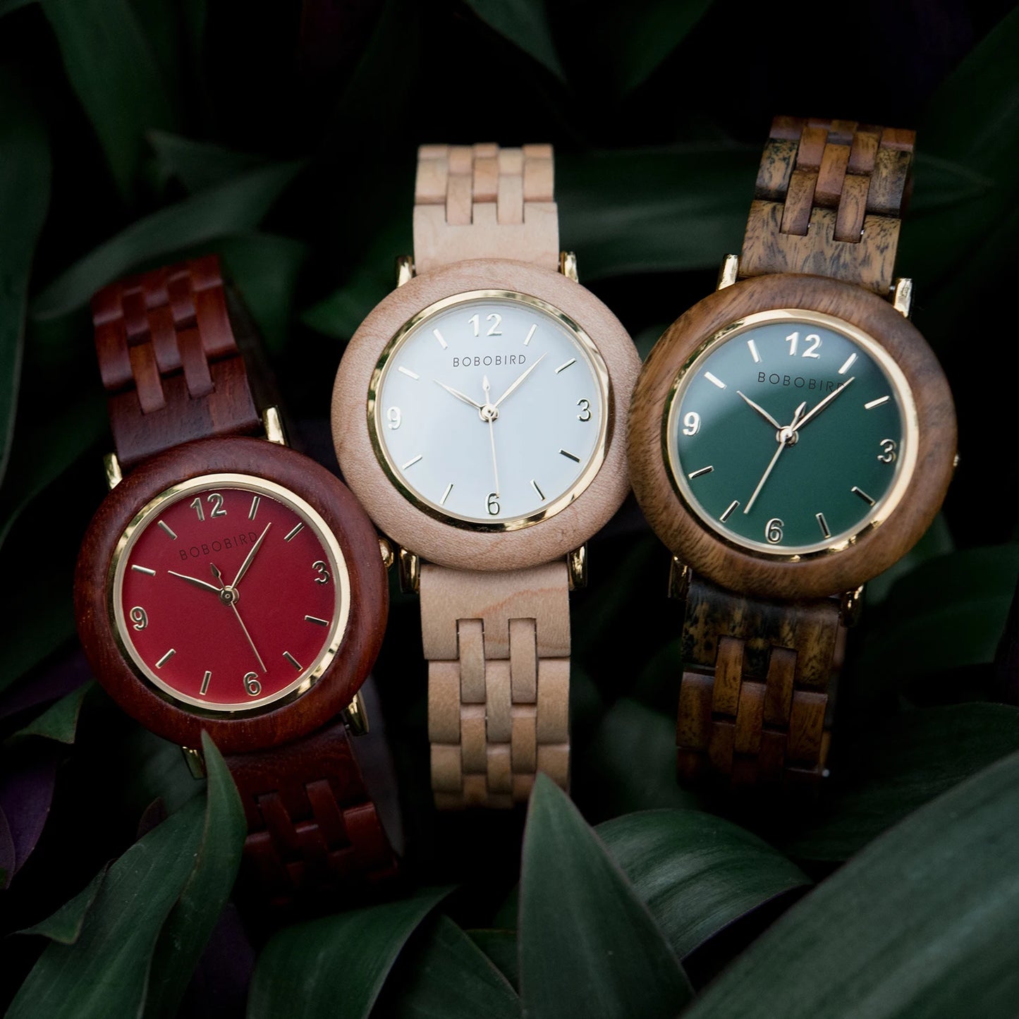 Wood Women’s Watch Simple Ladies Quartz Wristwatch Relógio Feminine
