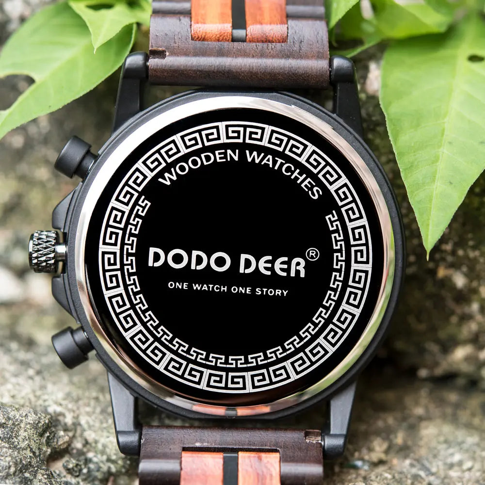 Fashion Watch For Men - Quartz Movement Stop Watch Chronographic Timer Wristwatch