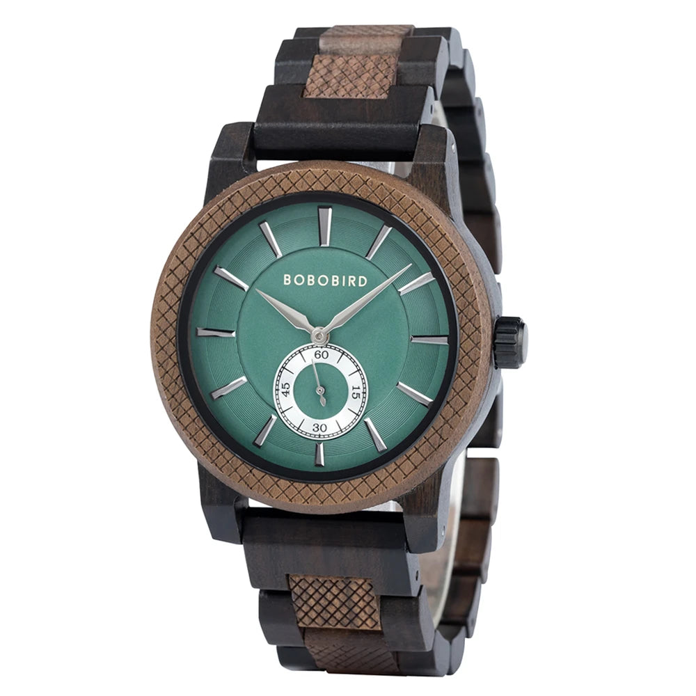 Casual Wooden Watch for Men - Classic Analog Wristwatch For Men