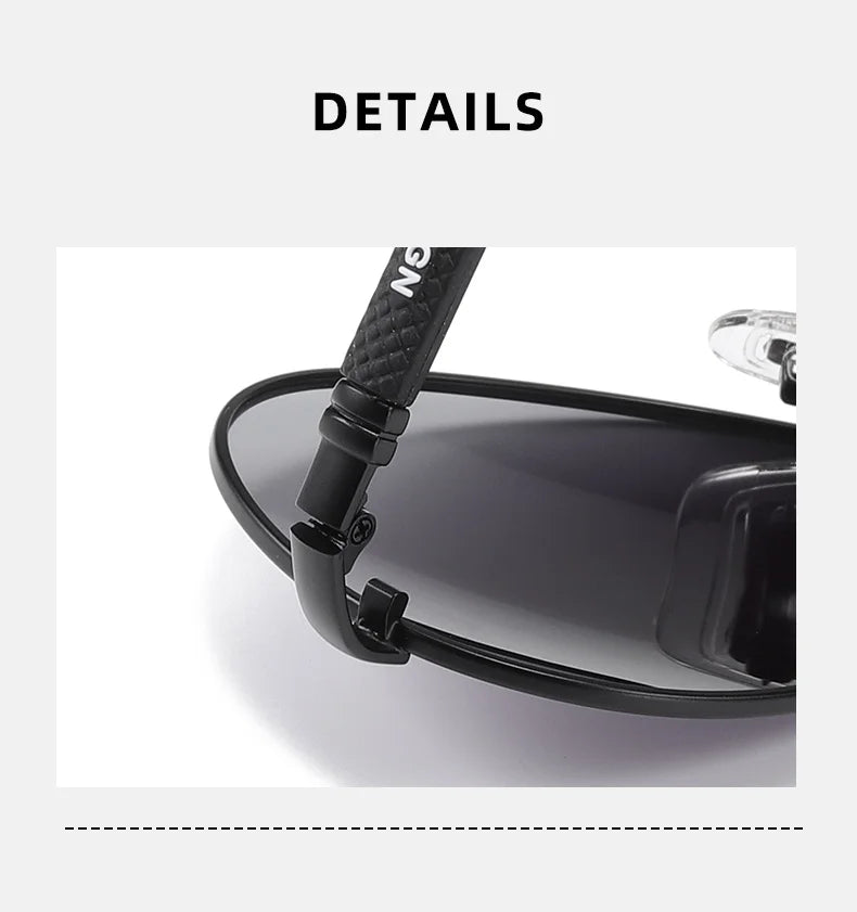 Unisex Pilot Shades With Polarized Lenses And UV Sunlight Protection - Classic Sunglasses For Men And Women