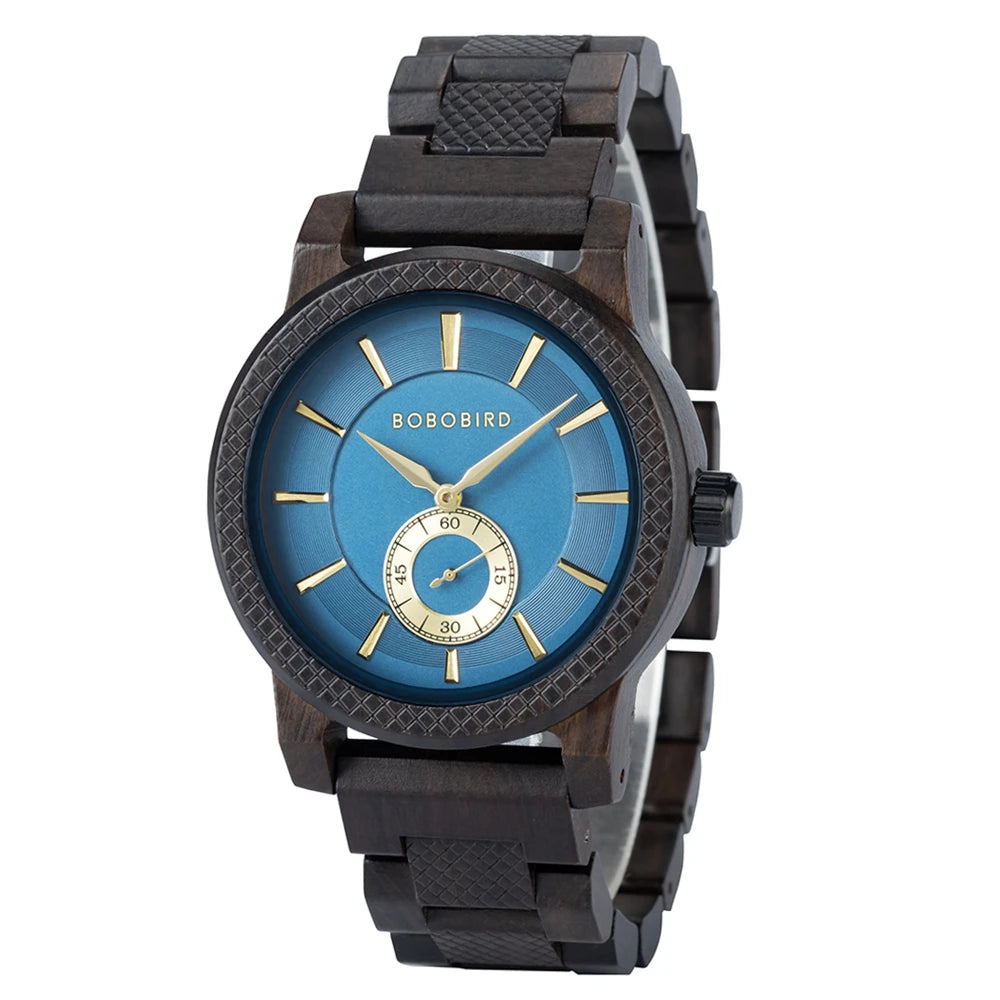 Casual Wooden Watch for Men - Classic Analog Wristwatch For Men