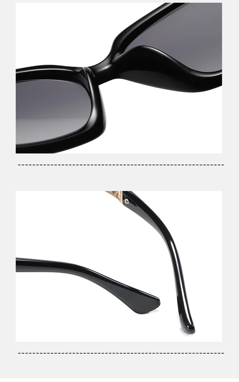Women Polarized Sunglasses Oversized Gradient Lenses With UV Ray Protection