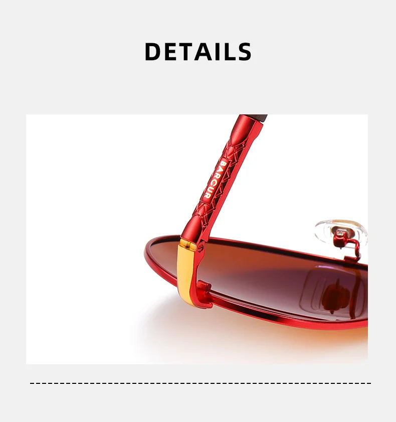 Vintage Men’s Driving Glasses - Polarized Traditional Shape Sunglasses For Men